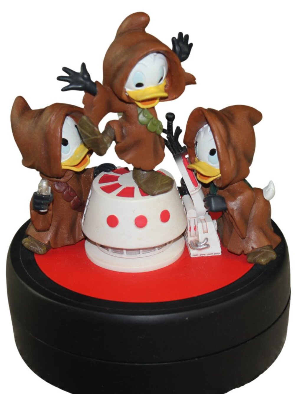 Disney Star Wars Weekends Mike Sullivan Huey Dewey Louie Jawas Figure 8" RARE